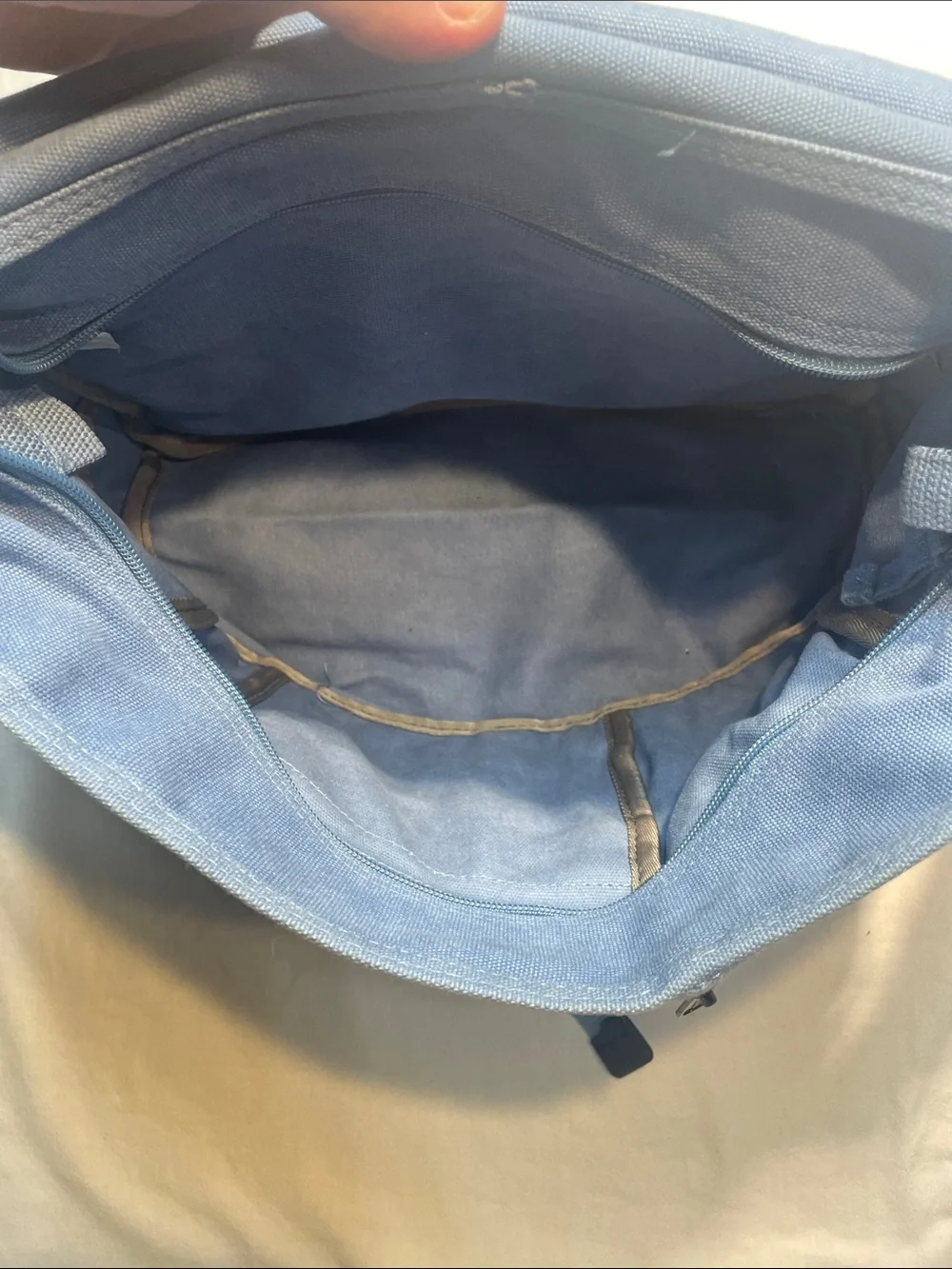 L.L. Bean Light Blue Men's Messenger Bag